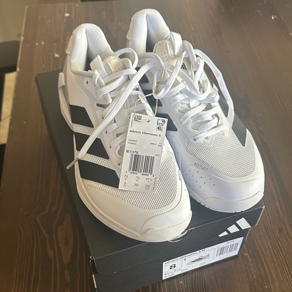 adidas Y-3 ADIZERO UBERSONIC 5 TENNIS SHOES men’s size 8